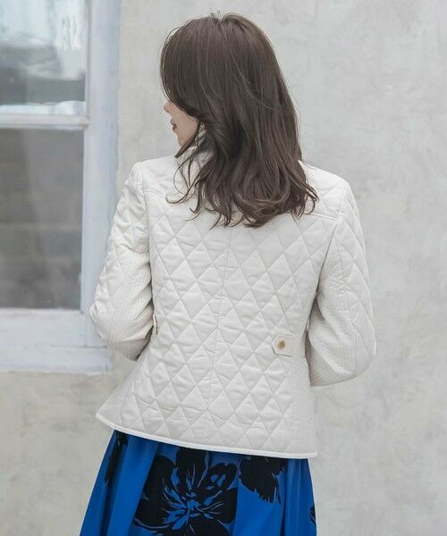 Viaggio Blu / ビアッジョブルー テーラードジャケット | スエード調キルティングジャケット | 詳細3