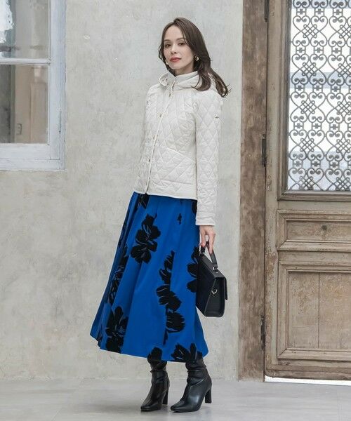 Viaggio Blu / ビアッジョブルー テーラードジャケット | スエード調キルティングジャケット | 詳細5