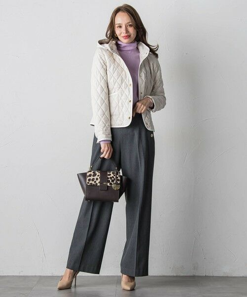 Viaggio Blu / ビアッジョブルー テーラードジャケット | スエード調キルティングジャケット | 詳細7
