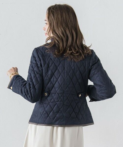 Viaggio Blu / ビアッジョブルー テーラードジャケット | スエード調キルティングジャケット | 詳細21