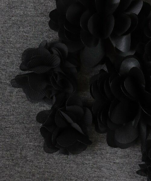 Viaggio Blu / ビアッジョブルー カットソー | フラワーモチーフダンボールトップス≪手洗い可能≫ | 詳細27