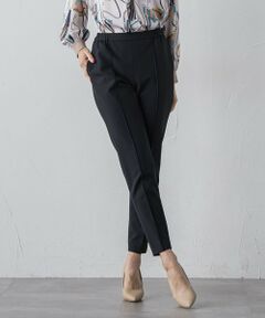 Viaggio Blu / ビアッジョブルー その他パンツ | ピンタックテーパードパンツ≪洗濯機で洗える≫