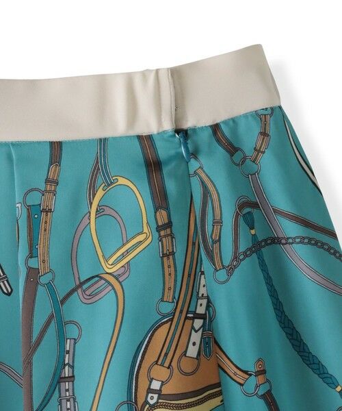 Viaggio Blu / ビアッジョブルー ミニ・ひざ丈スカート | 馬具プリントスカート≪手洗い可能≫ | 詳細27