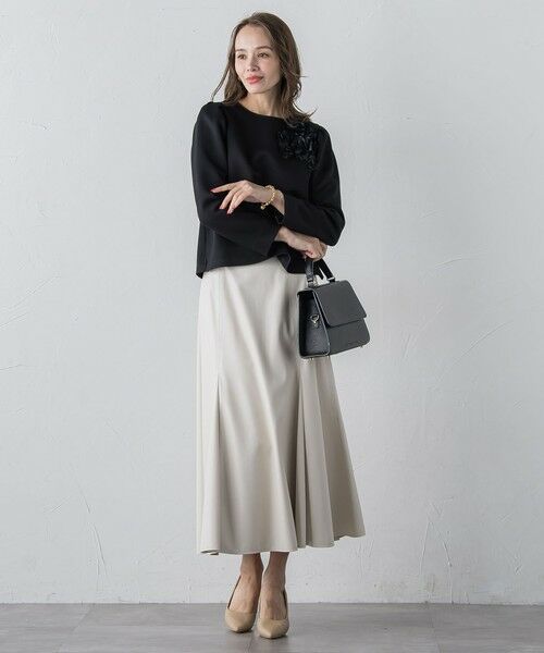 Viaggio Blu / ビアッジョブルー ミニ・ひざ丈スカート | フェイクレザーマーメイドスカート | 詳細10