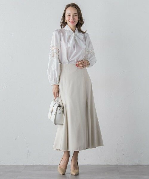 Viaggio Blu / ビアッジョブルー ミニ・ひざ丈スカート | フェイクレザーマーメイドスカート | 詳細2