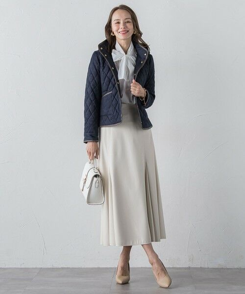 Viaggio Blu / ビアッジョブルー ミニ・ひざ丈スカート | フェイクレザーマーメイドスカート | 詳細3