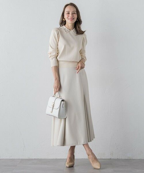 Viaggio Blu / ビアッジョブルー ミニ・ひざ丈スカート | フェイクレザーマーメイドスカート | 詳細6