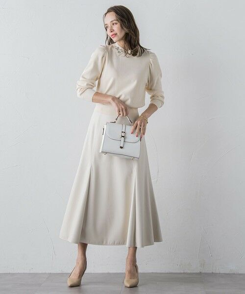 Viaggio Blu / ビアッジョブルー ミニ・ひざ丈スカート | フェイクレザーマーメイドスカート | 詳細7