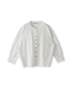 Viaggio Blu / ビアッジョブルー カーディガン・ボレロ | レースニットカーディガン≪手洗い可能≫
