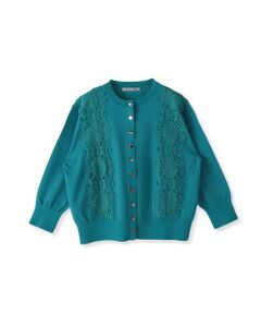 Viaggio Blu / ビアッジョブルー カーディガン・ボレロ | レースニットカーディガン≪手洗い可能≫