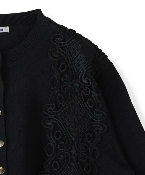 Viaggio Blu / ビアッジョブルー カーディガン・ボレロ | レースニットカーディガン≪手洗い可能≫ | 詳細3