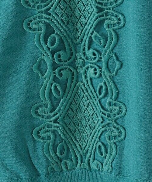 Viaggio Blu / ビアッジョブルー カーディガン・ボレロ | レースニットカーディガン≪手洗い可能≫ | 詳細9