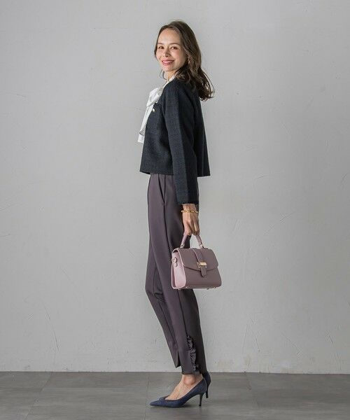 Viaggio Blu / ビアッジョブルー カーディガン・ボレロ | ツイードニットカーディガン≪手洗い可能≫ | 詳細28