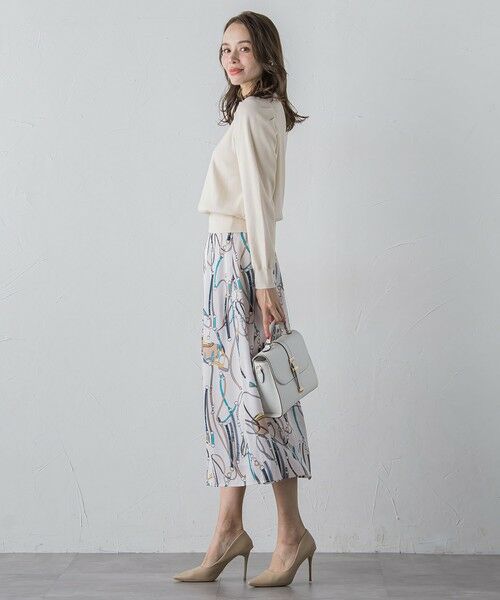 Viaggio Blu / ビアッジョブルー ニット・セーター | 襟ビジューニット≪手洗い可能≫ | 詳細6