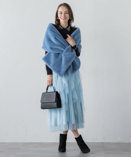 Viaggio Blu / ビアッジョブルー ニット・セーター | 襟ビジューニット≪手洗い可能≫ | 詳細22