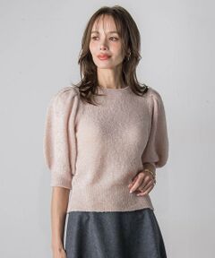 Viaggio Blu / ビアッジョブルー ニット・セーター | ラメシャギーニット≪手洗い可能≫