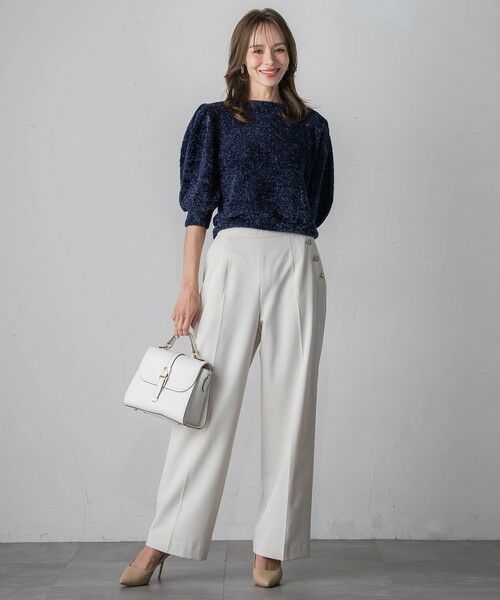 Viaggio Blu / ビアッジョブルー ニット・セーター | ラメシャギーニット≪手洗い可能≫ | 詳細5