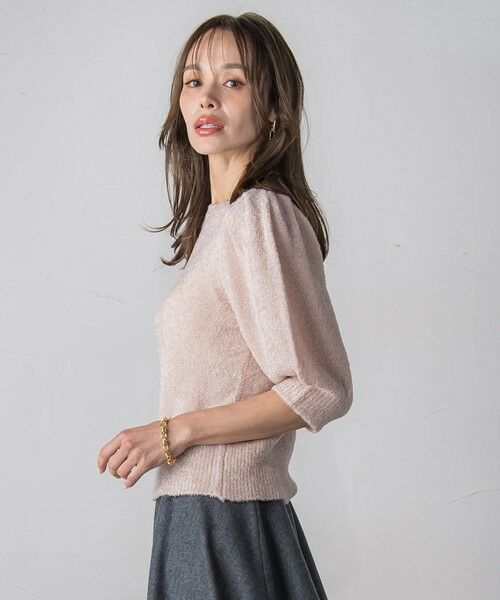 Viaggio Blu / ビアッジョブルー ニット・セーター | ラメシャギーニット≪手洗い可能≫ | 詳細27