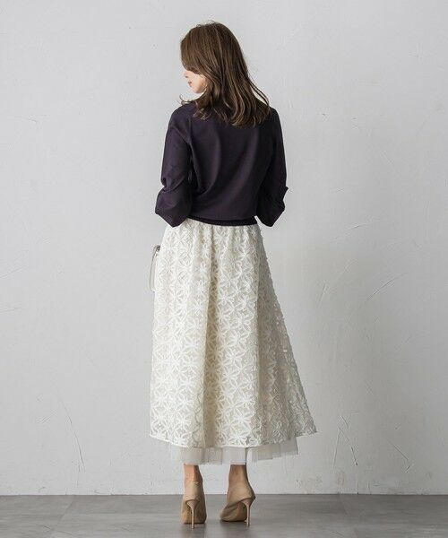 Viaggio Blu / ビアッジョブルー ニット・セーター | 馬具プリントスカーフ付きニット≪手洗い可能≫ | 詳細18