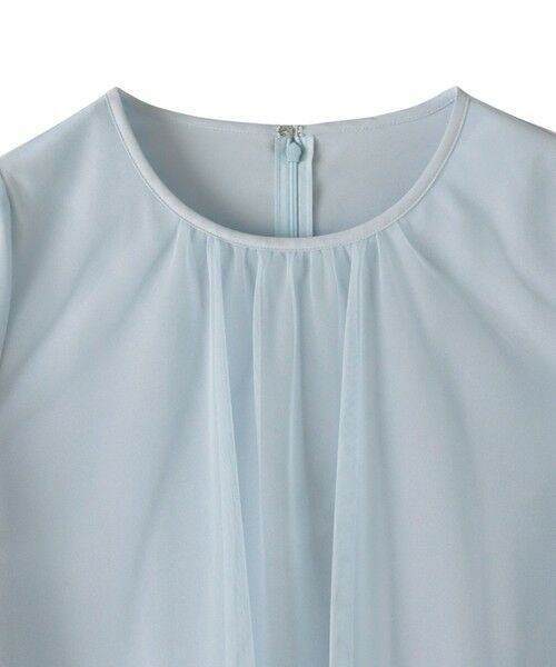 Viaggio Blu / ビアッジョブルー シャツ・ブラウス | チュールレイヤードブラウス≪洗濯機で洗える≫ | 詳細27