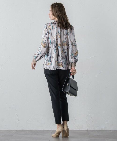 Viaggio Blu / ビアッジョブルー シャツ・ブラウス | 馬具プリントブラウス≪手洗い可能≫ | 詳細5