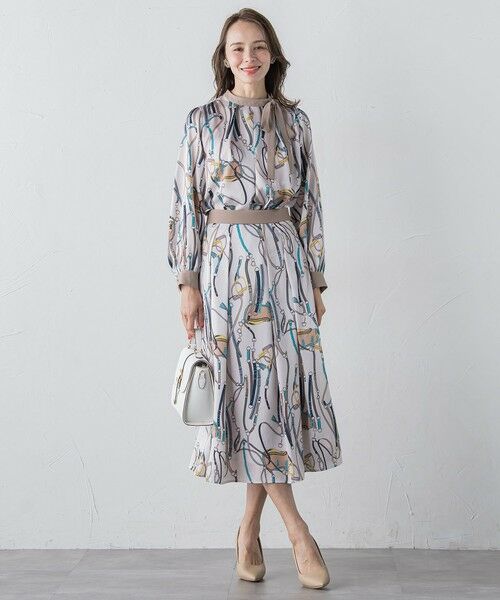 Viaggio Blu / ビアッジョブルー シャツ・ブラウス | 馬具プリントブラウス≪手洗い可能≫ | 詳細6