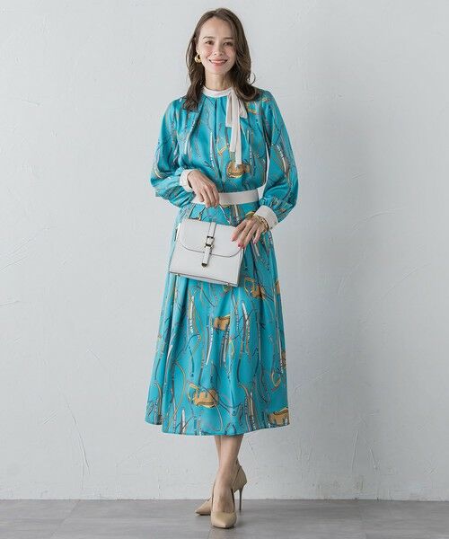 Viaggio Blu / ビアッジョブルー シャツ・ブラウス | 馬具プリントブラウス≪手洗い可能≫ | 詳細24