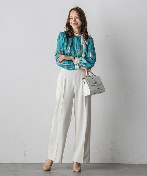 Viaggio Blu / ビアッジョブルー シャツ・ブラウス | 馬具プリントブラウス≪手洗い可能≫ | 詳細25