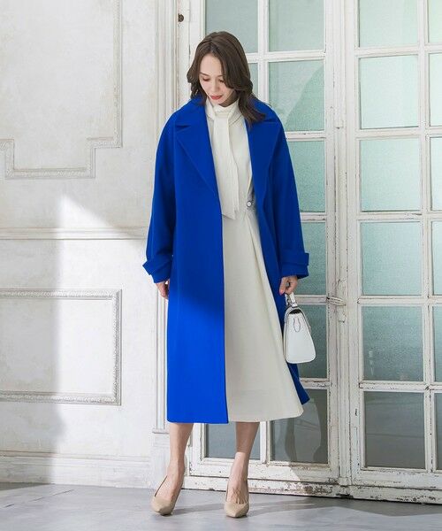 Viaggio Blu / ビアッジョブルー ロング・マキシ丈ワンピース | 【WEB限定カラーあり/新色追加】ルミナリー圧縮スムースワンピース | 詳細10