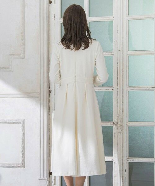 Viaggio Blu / ビアッジョブルー ロング・マキシ丈ワンピース | 【WEB限定カラーあり/新色追加】ルミナリー圧縮スムースワンピース | 詳細4