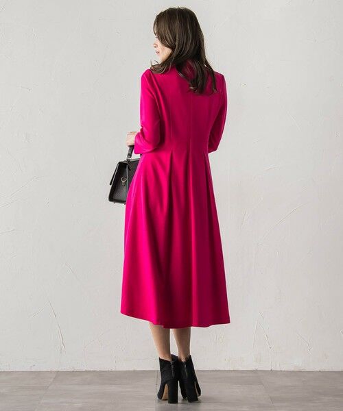 Viaggio Blu / ビアッジョブルー ロング・マキシ丈ワンピース | 【WEB限定カラーあり/新色追加】ルミナリー圧縮スムースワンピース | 詳細22