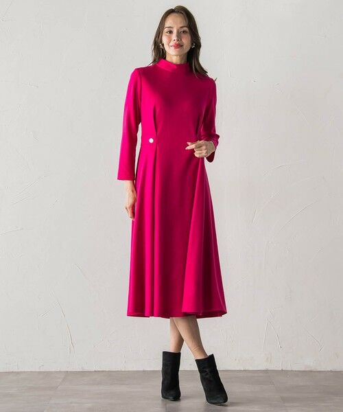 Viaggio Blu / ビアッジョブルー ロング・マキシ丈ワンピース | 【WEB限定カラーあり/新色追加】ルミナリー圧縮スムースワンピース | 詳細23