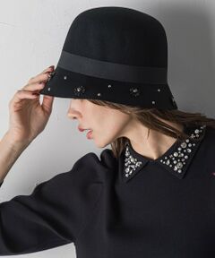 Viaggio Blu / ビアッジョブルー キャップ | フラワーパーツハット