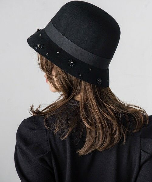 Viaggio Blu / ビアッジョブルー キャップ | フラワーパーツハット | 詳細5