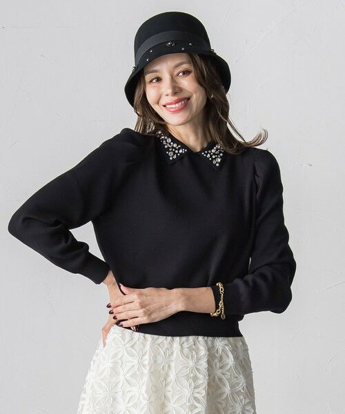 Viaggio Blu / ビアッジョブルー キャップ | フラワーパーツハット | 詳細6