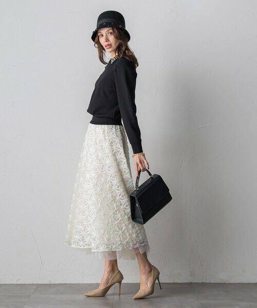 Viaggio Blu / ビアッジョブルー キャップ | フラワーパーツハット | 詳細8