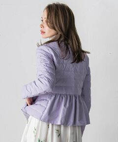 Viaggio Blu / ビアッジョブルー テーラードジャケット | ペプラムダウンジャケット