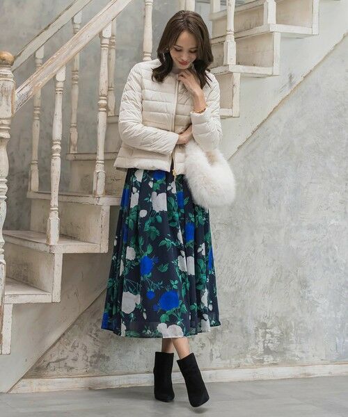 Viaggio Blu / ビアッジョブルー テーラードジャケット | ペプラムダウンジャケット | 詳細6