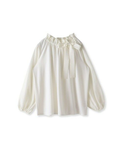 Viaggio Blu / ビアッジョブルー カットソー | サイドリボンカットソー≪洗濯機で洗える≫ | 詳細4