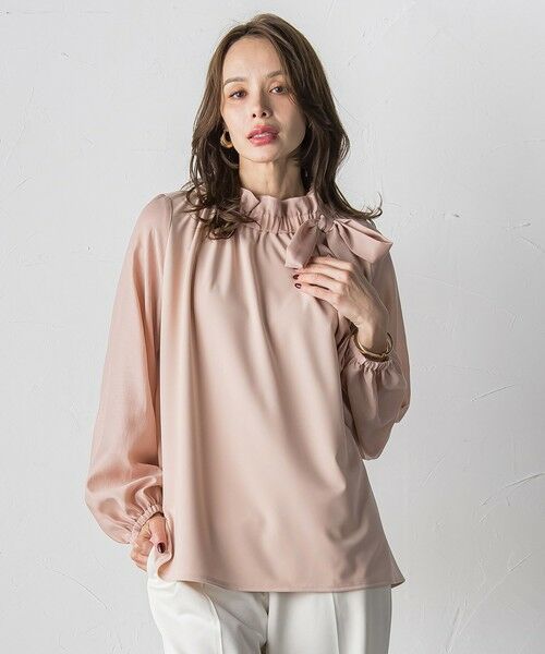 Viaggio Blu / ビアッジョブルー カットソー | サイドリボンカットソー≪洗濯機で洗える≫ | 詳細7