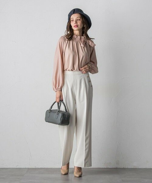 Viaggio Blu / ビアッジョブルー カットソー | サイドリボンカットソー≪洗濯機で洗える≫ | 詳細9