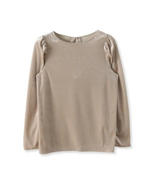 Viaggio Blu / ビアッジョブルー カットソー | パフ袖ベロアカットソー | 詳細28