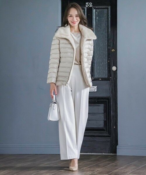 Viaggio Blu / ビアッジョブルー その他パンツ | キラキラボタンワイドパンツ≪手洗い可能≫ | 詳細18