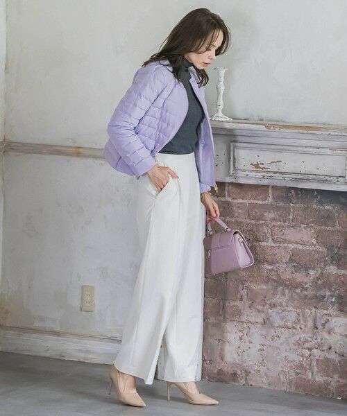 Viaggio Blu / ビアッジョブルー その他パンツ | キラキラボタンワイドパンツ≪手洗い可能≫ | 詳細22