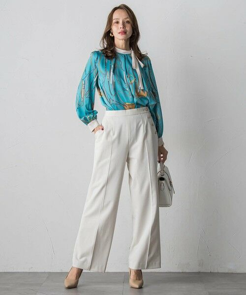 Viaggio Blu / ビアッジョブルー その他パンツ | キラキラボタンワイドパンツ≪手洗い可能≫ | 詳細25