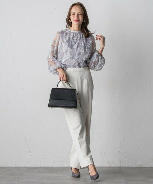 Viaggio Blu / ビアッジョブルー その他パンツ | キラキラボタンワイドパンツ≪手洗い可能≫ | 詳細29