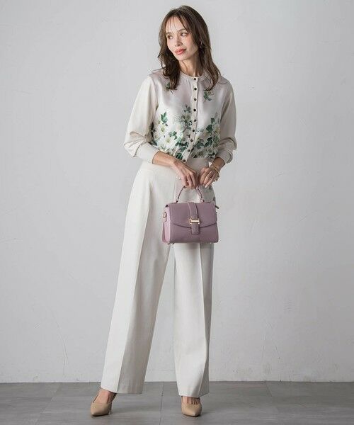 Viaggio Blu / ビアッジョブルー その他パンツ | キラキラボタンワイドパンツ≪手洗い可能≫ | 詳細4