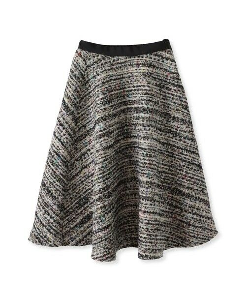 Viaggio Blu / ビアッジョブルー ミニ・ひざ丈スカート | CLARENSONミックスツイードスカート | 詳細13