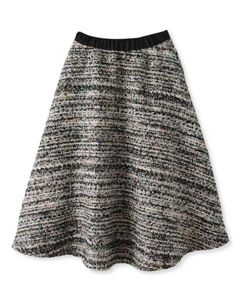 Viaggio Blu / ビアッジョブルー ミニ・ひざ丈スカート | CLARENSONミックスツイードスカート | 詳細18