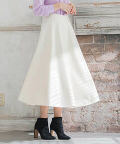 Viaggio Blu / ビアッジョブルー ミニ・ひざ丈スカート | 【新色追加】メルトンサーキュラースカート